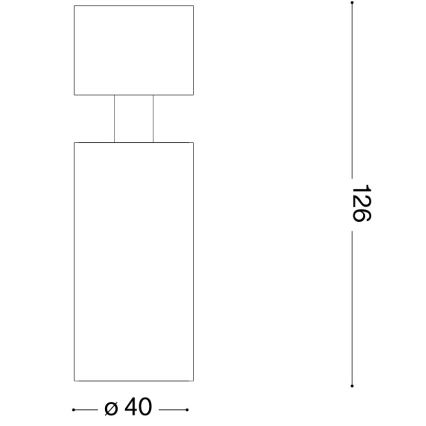 Ideal Lux - LED-spot DYNAMITE 1xGU10/7W/230V CRI 90 messing