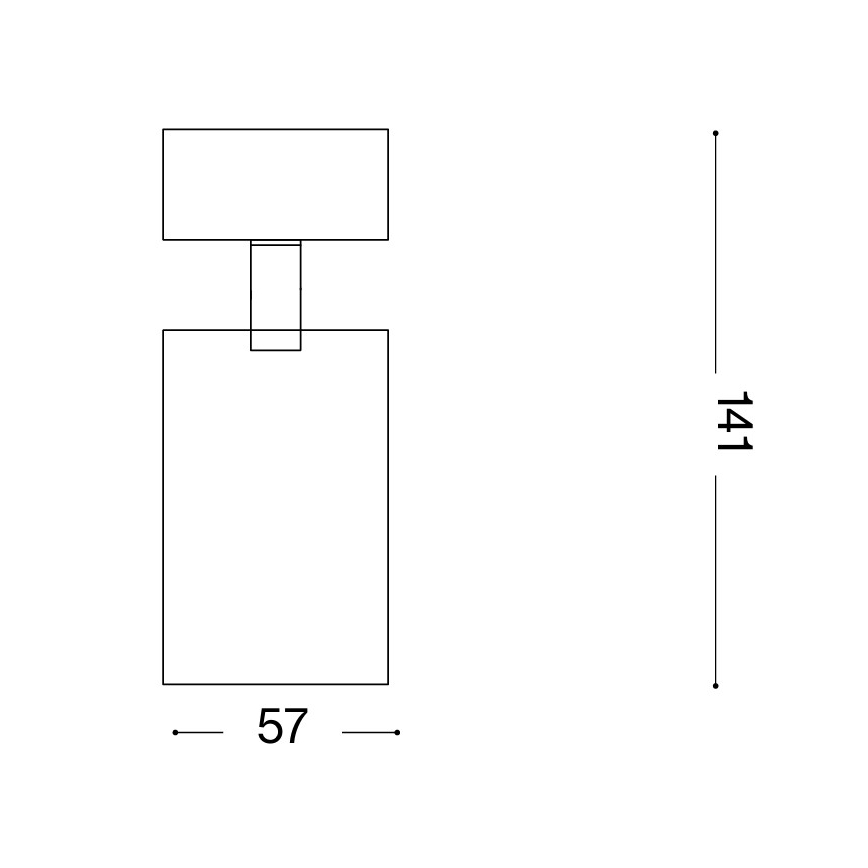 Ideal Lux - LED-spot DYNAMITE 1xGU10/7W/230V CRI 90 messing