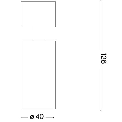 Ideal Lux - LED-spot DYNAMITE 1xGU10/7W/230V CRI 90 wit