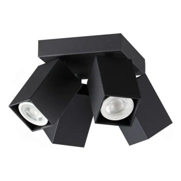 Ideal Lux - LED-spot DYNAMITE 4xGU10/7W/230V CRI 90 zwart