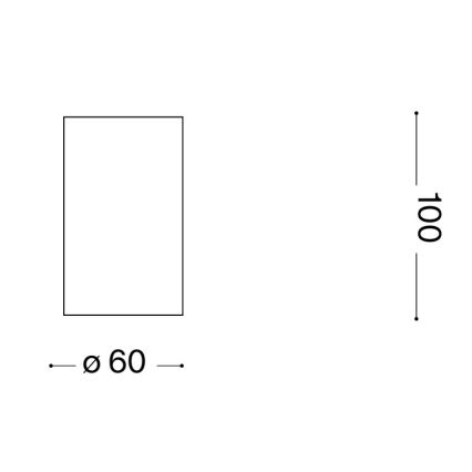 Ideal Lux - LED-spot LOOK 1xGU10/7W/230V CRI 90 Ø 6 cm messing