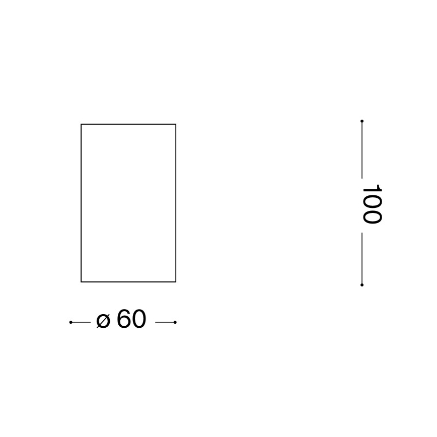 Ideal Lux - LED-spot LOOK 1xGU10/7W/230V CRI 90 Ø 6 cm messing