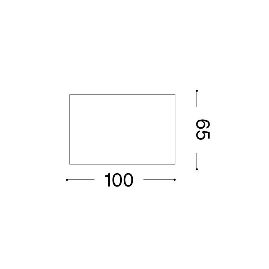 Ideal Lux - LED-spot SPIKE 1xGX53/9W/230V 10x10 cm koper