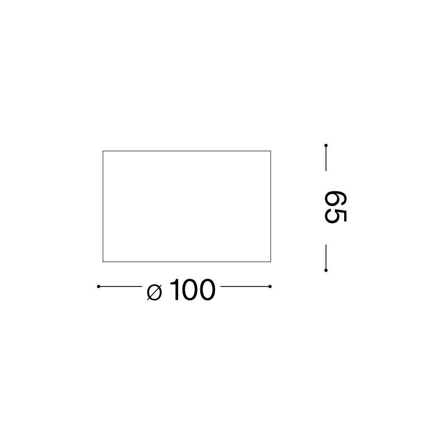 Ideal Lux - LED spot SPIKE 1xGX53/9W/230V wit