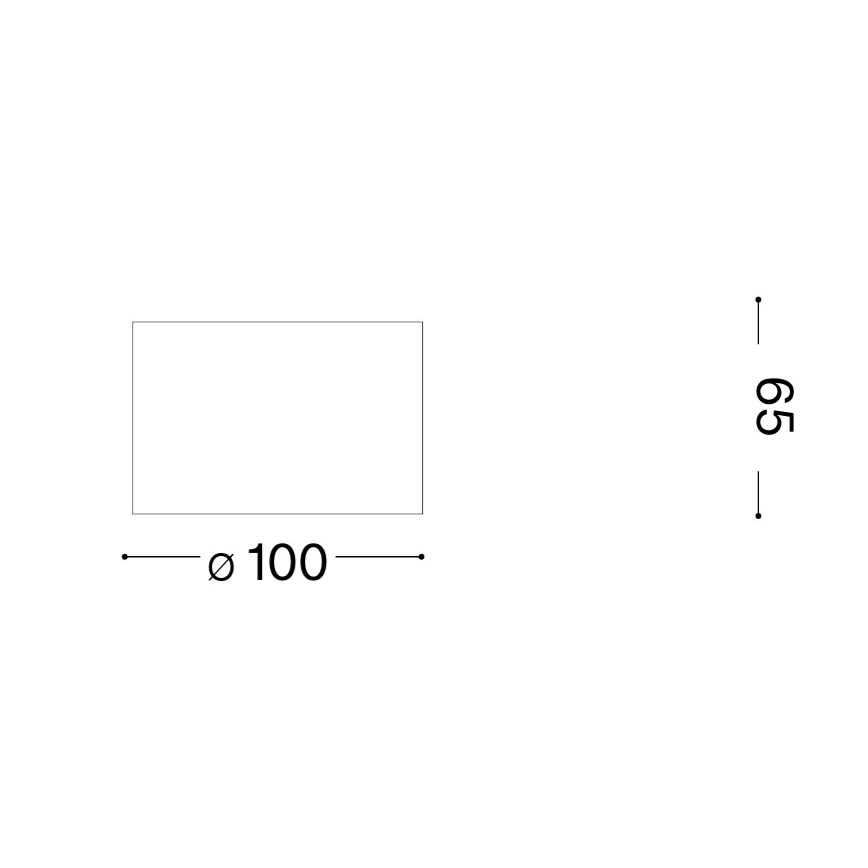 Ideal Lux - LED-spot SPIKE 1xGX53/9W/230V Ø 10 cm, koperkleurig