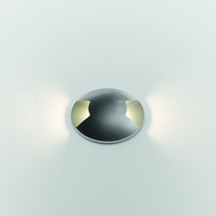 Ideal Lux - LED Spot voor oprit ROCKET LED/3W/230V CRI 90 IP65 mat chroom