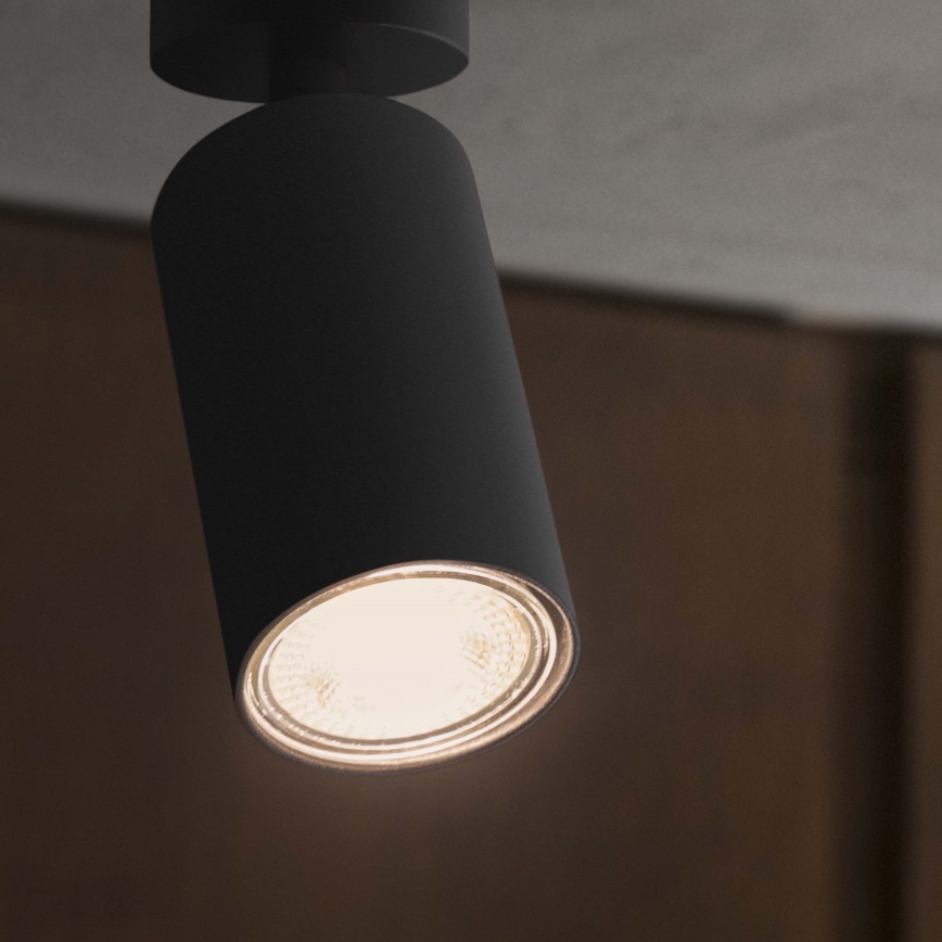 Ideal Lux - LED-spotlamp DYNAMITE 1xGU10/7W/230V CRI 90 zwart