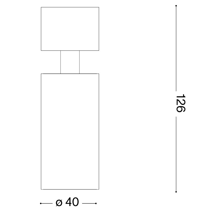 Ideal Lux - LED-spotlamp DYNAMITE 1xGU10/7W/230V CRI 90 zwart