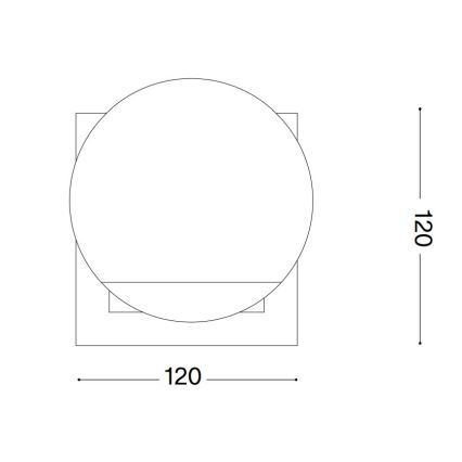Ideal Lux - LED Tafellamp ANGOLO 1xG9/3W/230V zwart