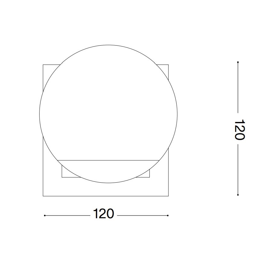 Ideal Lux - LED Tafellamp ANGOLO 1xG9/3W/230V zwart