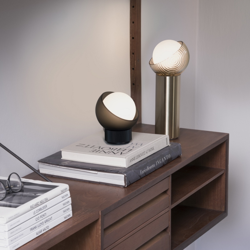 Ideal Lux - LED-tafellamp BLOOM 1xG9/3W/230V goud/rookbeige