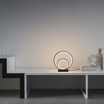 Ideal Lux - LED Tafellamp OZ LED/22W/230V CRI 90 zwart