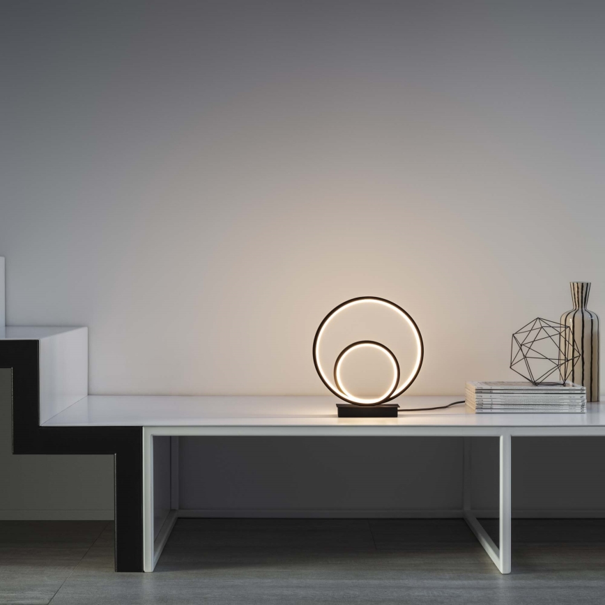 Ideal Lux - LED Tafellamp OZ LED/22W/230V CRI 90 zwart