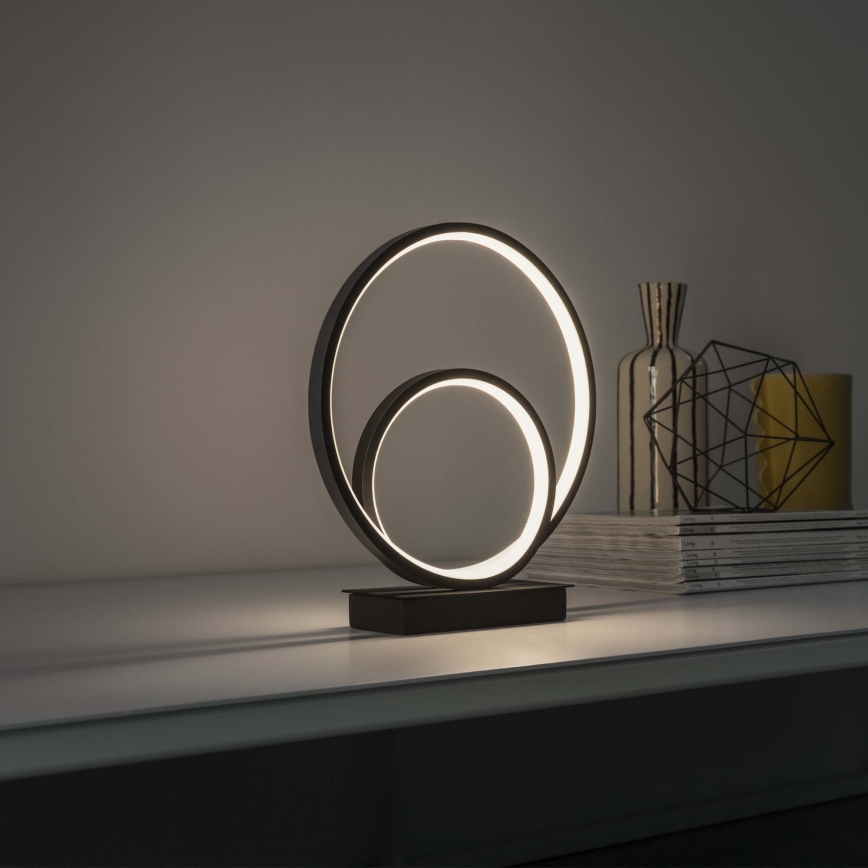 Ideal Lux - LED Tafellamp OZ LED/22W/230V CRI 90 zwart