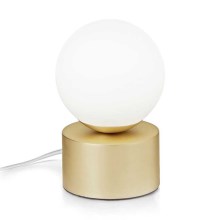Ideal Lux - LED Tafellamp PERLAGE 1xG9/3W/230V goud/wit