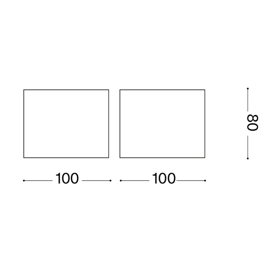 Ideal Lux - LED wand verlichting CLICK LED/6W/230V CRI 90 wit