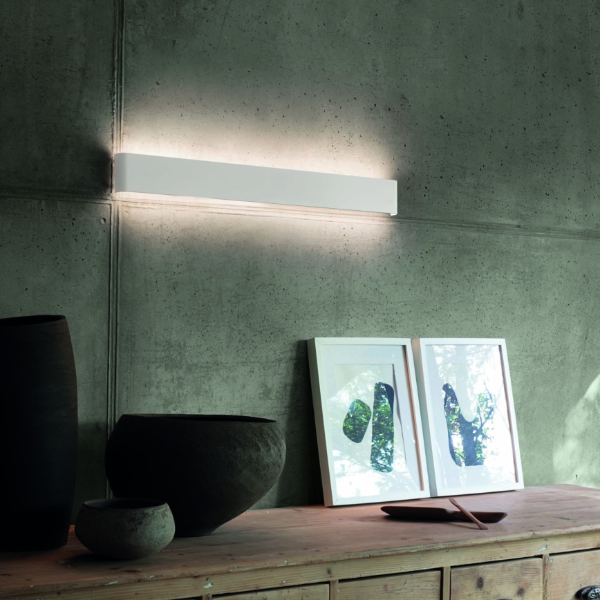 Ideal Lux - LED wand verlichting DELTA LED/30W/230V 3000K 83 cm CRI 90 wit
