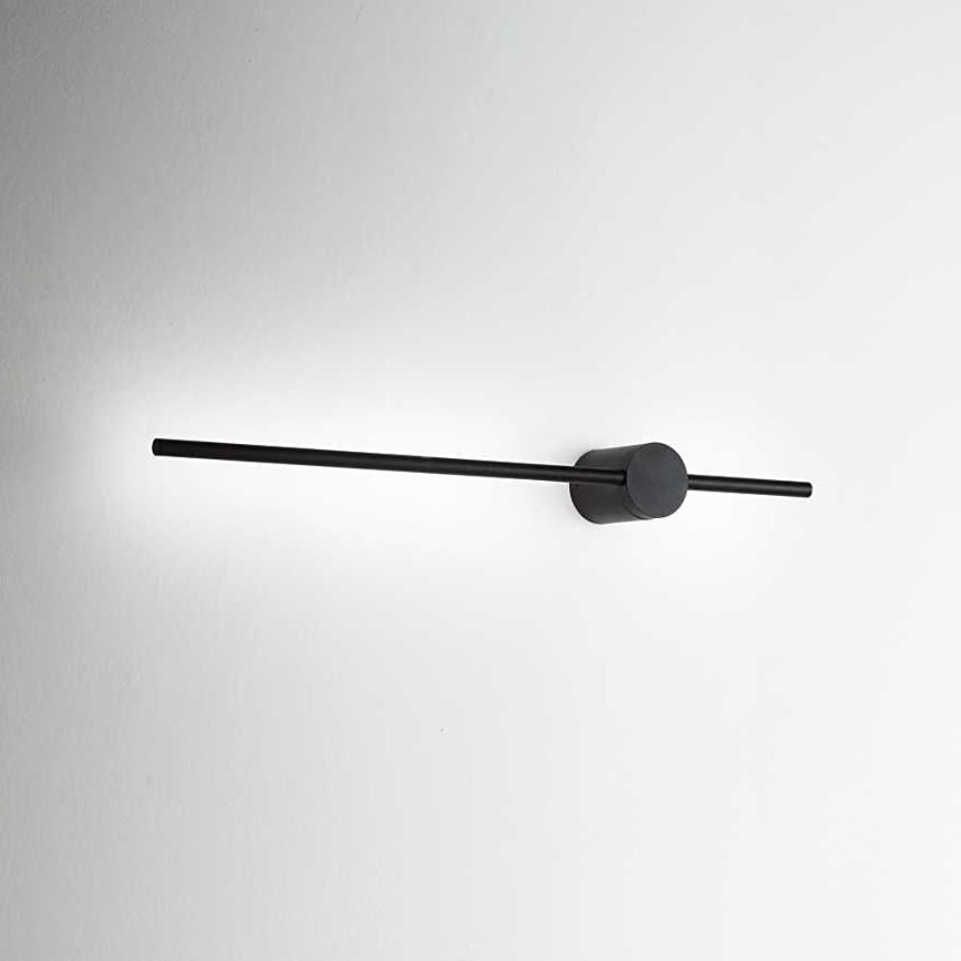 Ideal Lux - LED wand verlichting ESSENCE LED/12W/230V 3000K 70 cm CRI 90 zwart