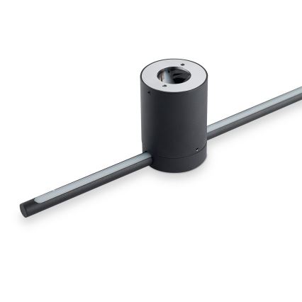Ideal Lux - LED wand verlichting ESSENCE LED/12W/230V 3000K 70 cm CRI 90 zwart