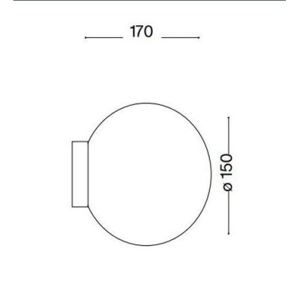 Ideal Lux - LED wand verlichting MAPA 1xG9/15W/230V