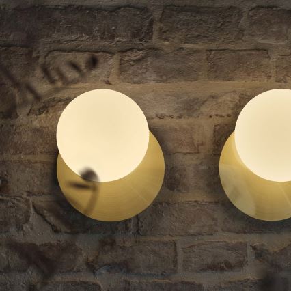 Ideal Lux - LED wand verlichting NINFEA 1xGX53/9W/230V goud
