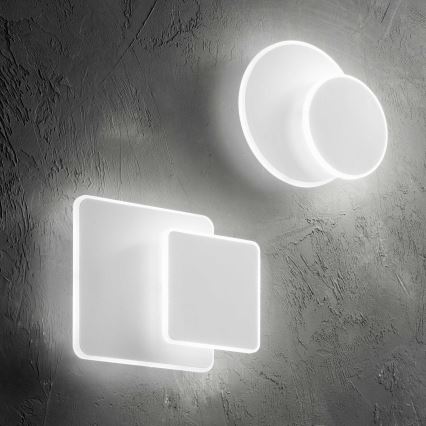 Ideal Lux - LED wand verlichting POUCHE LED/14W/230V wit