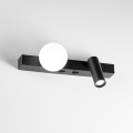 Ideal Lux - LED Wandlamp BINOMIO 2xLED/3W/230V CRI 90 zwart