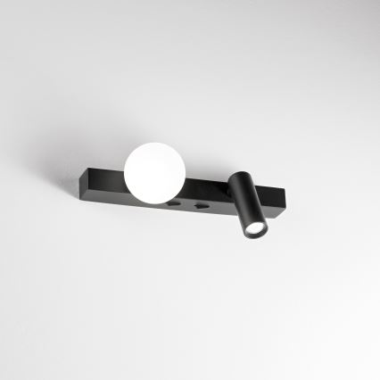 Ideal Lux - LED Wandlamp BINOMIO 2xLED/3W/230V CRI 90 zwart