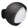 Ideal Lux - LED-wandlamp BLOOM 1xE27/42W/230V zwart