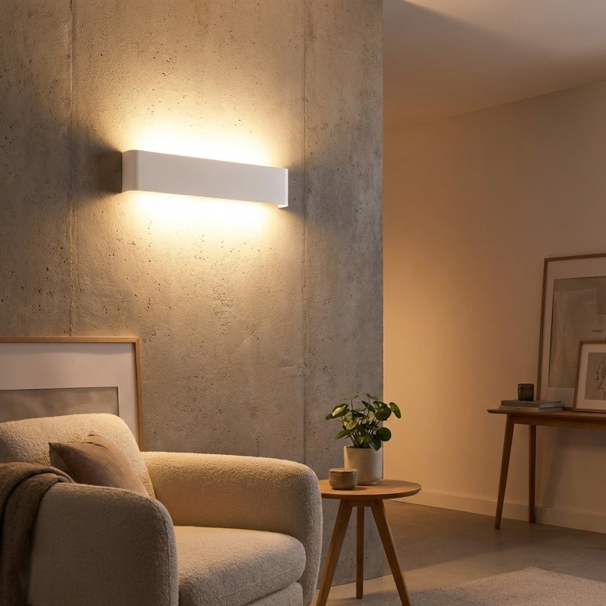 Ideal Lux - LED-wandlamp DELTA LED/37W/230V 3000K 110 cm CRI 90 wit