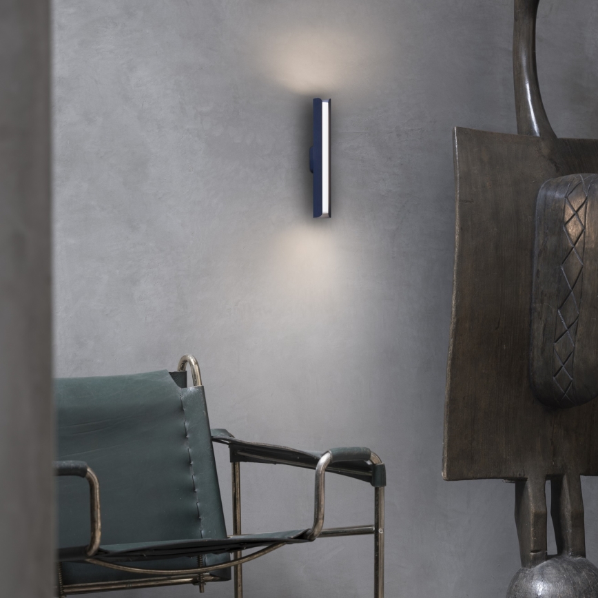 Ideal Lux - LED wandlamp DORICA LED/8,5W/230V CRI 90 blauw