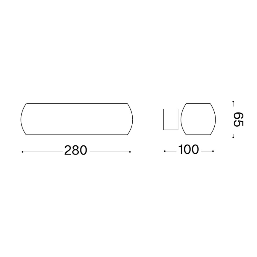 Ideal Lux - LED-wandlamp MORIS 2xG9/3W/230V wit