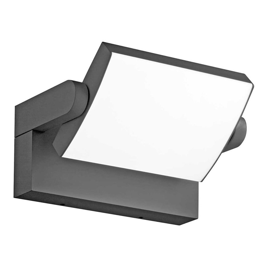 Ideal Lux - LED Wandlamp voor buiten SWIPE LED/21W/230V CRI 90 IP54 antraciet