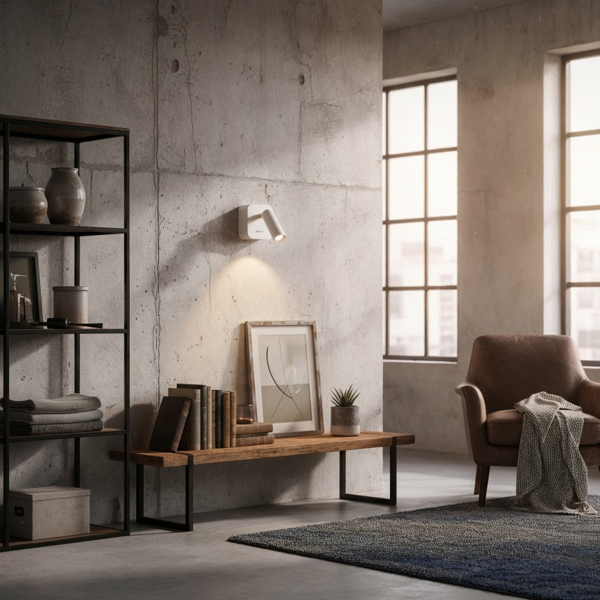 Ideal Lux - LED Wandspot BEAN LED/3W/230V CRI 90 wit