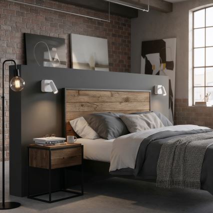 Ideal Lux - LED Wandspot BEAN LED/3W/230V CRI 90 wit