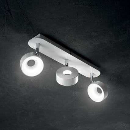 Ideal Lux - LED-wandspot OBY 3xLED/6W/230V CRI 90 wit