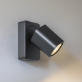 Ideal Lux - LED-wandspot RUDY 1xGU10/7W/230V CRI 90 zwart