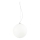 Ideal Lux - MAPA hanglamp aan kabel, 1xE27/42W/230V, Ø 30 cm, wit