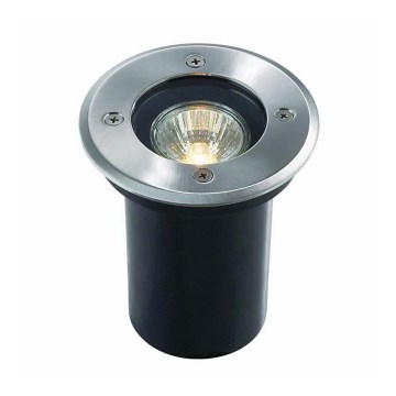 Ideal Lux - Oprit verlichting voor buiten PARK 1xGU10/20W/230V IP65 mat chroom