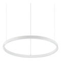 Ideal Lux - ORACLE SLIM LED-hanglamp aan kabel, 29W, 230V, 3000K, CRI 90, Ø 50 cm, wit