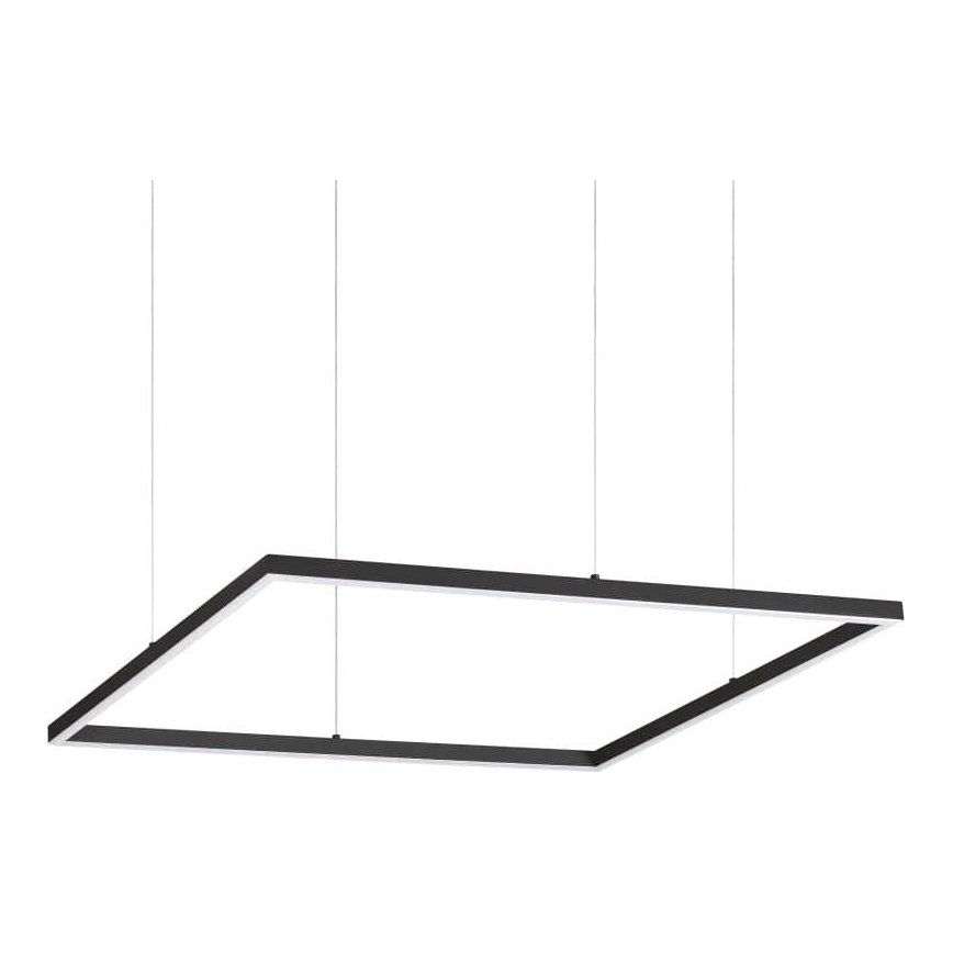 Ideal Lux - LED-hanglamp aan kabel ORACLE SLIM LED/44W/230V 3000K CRI 90 70x70 cm zwart