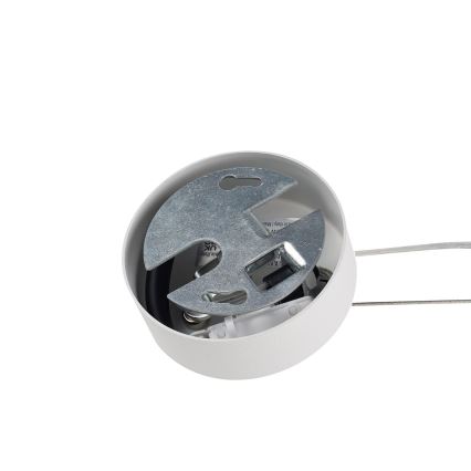 Ideal Lux - Pendellamp aan kabel MAPA 1xE27/42W/230V Ø 50 cm wit