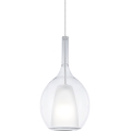 Ideal Lux - Pendellamp KALIQUE 1xE27/42W/230V Ø 18 cm helder