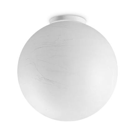 Ideal Lux - Plafondlamp CARTA 1xE27/25W/230V diameter 40 cm wit