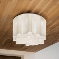Ideal Lux - Plafondlamp COMPO 10xE27/52W/230V Ø 73,5 cm wit