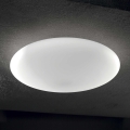 Ideal Lux - Plafondlamp SMARTIES 2xE27/42W/230V Ø 42,5 cm wit