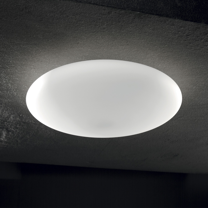 Ideal Lux - Plafondlamp SMARTIES 3xE27/42W/230V Ø 60 cm wit