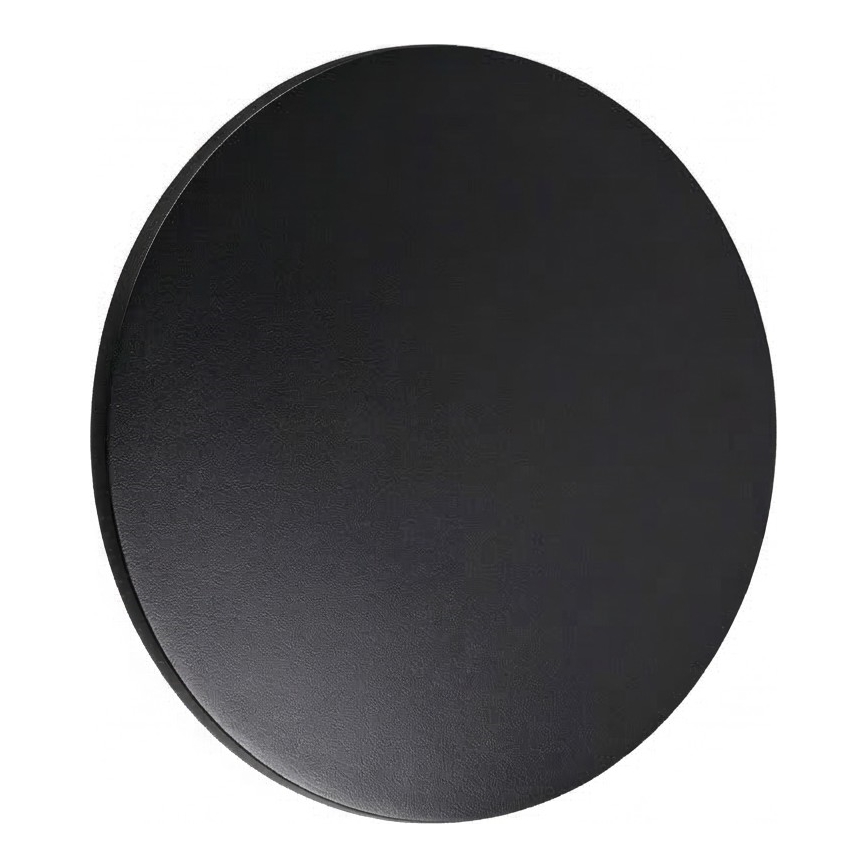 Ideal Lux - PUNTO LED buitenwandlamp, 9W/230V, CRI 90, Ø 18 cm, IP54, zwart
