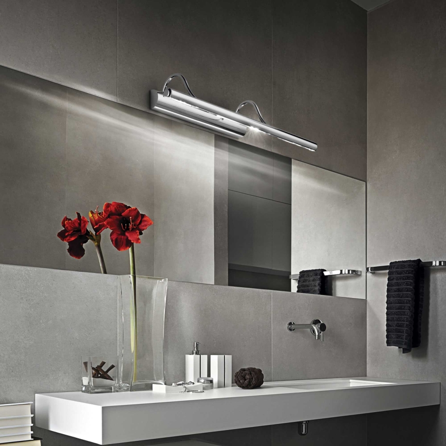 Ideal Lux - Schilderijlamp 4xG9/28W/230V mat chroom