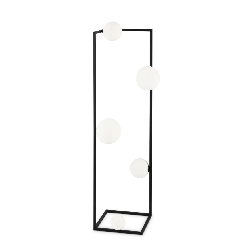 Ideal Lux - Staande LED Lamp ANGOLO 5xG9/3W/230V zwart